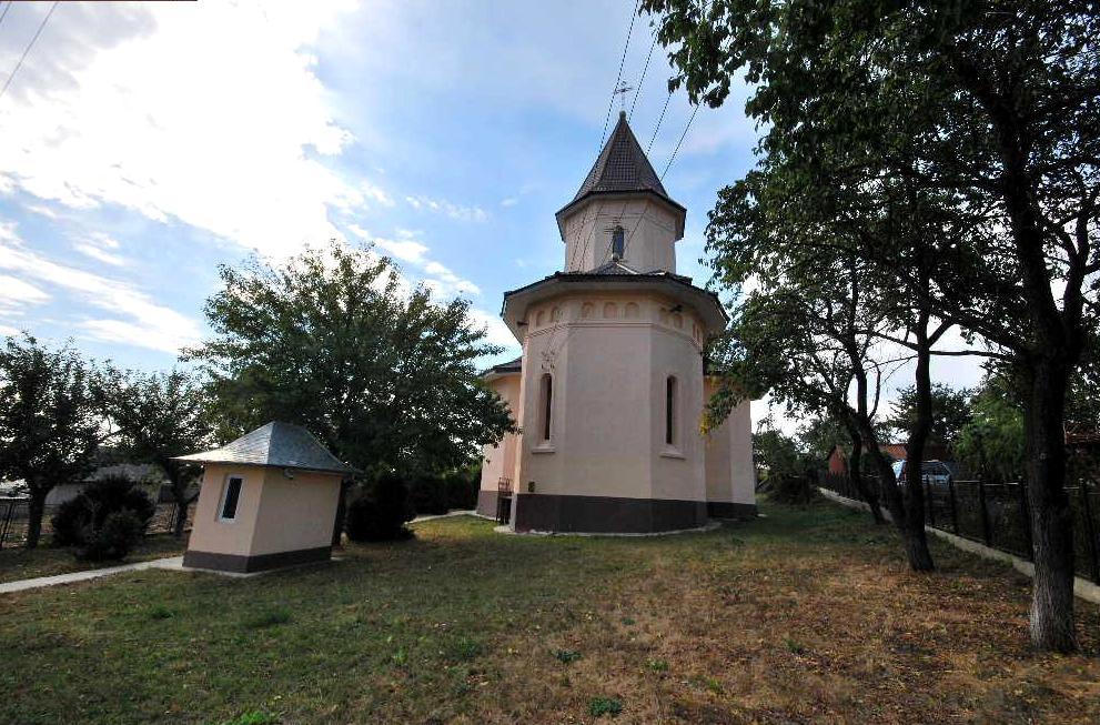 Biserica Tăierea Capului Sfântului Ioan Botezătorul, Ciortești - Spate